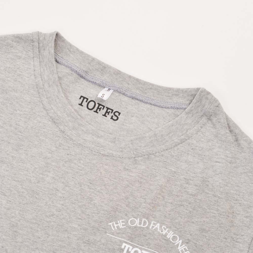 TOFFS: The Old Fashioned Football Shirt Co - Grey T-Shirt