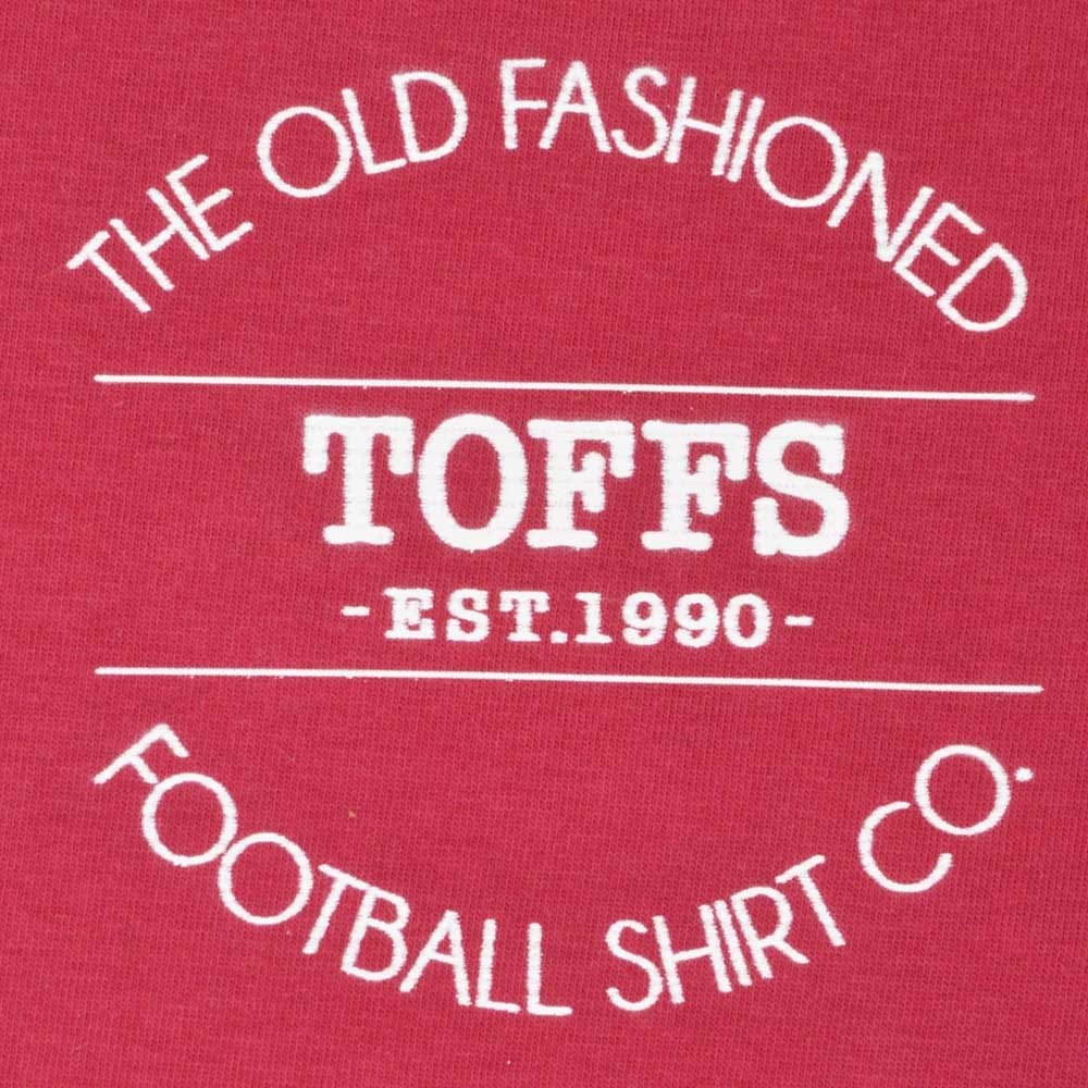 TOFFS: The Old Fashioned Football Shirt Co - Maroon T-Shirt