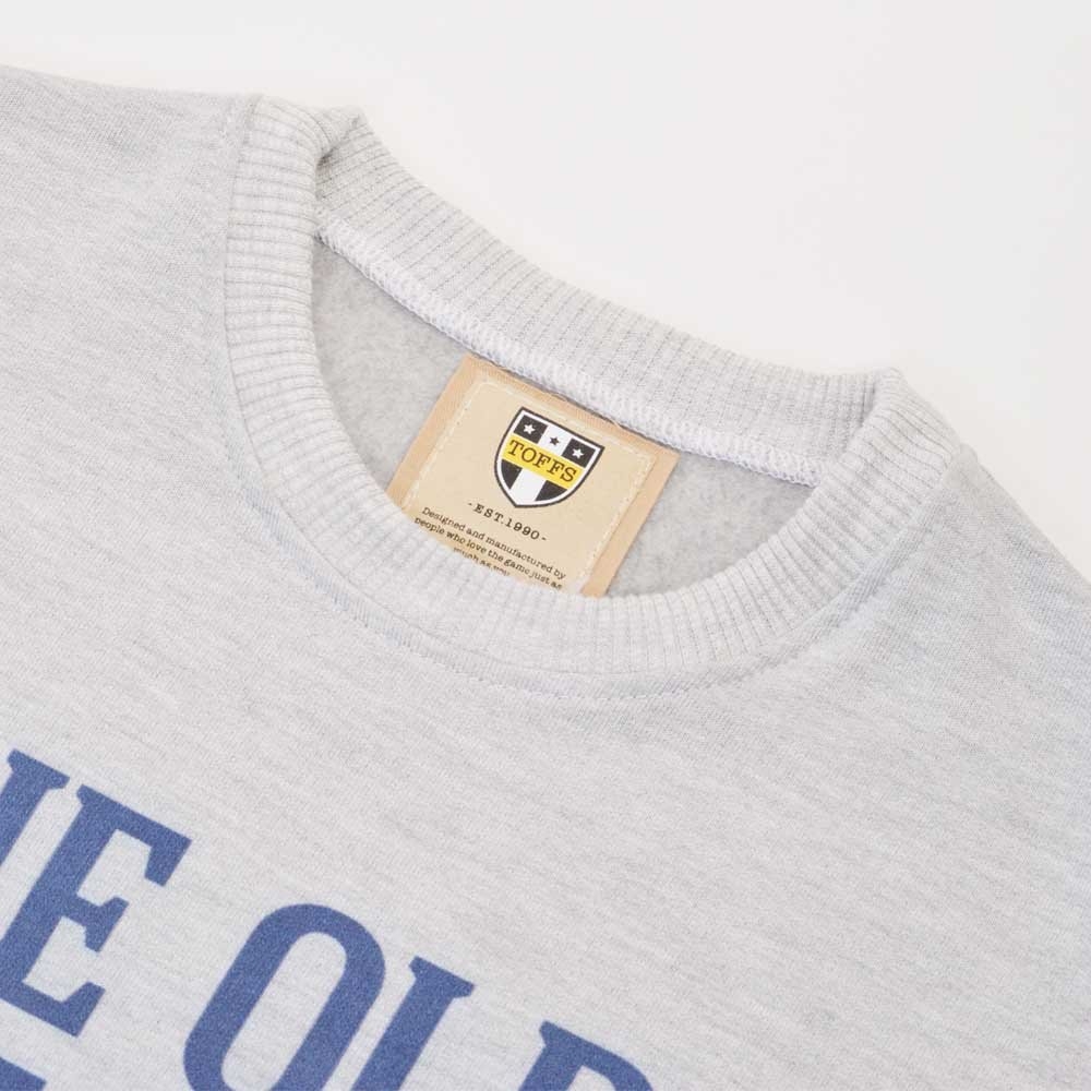 The Old Fahioned Football Shirt Co. Sweatshirt - Light Grey