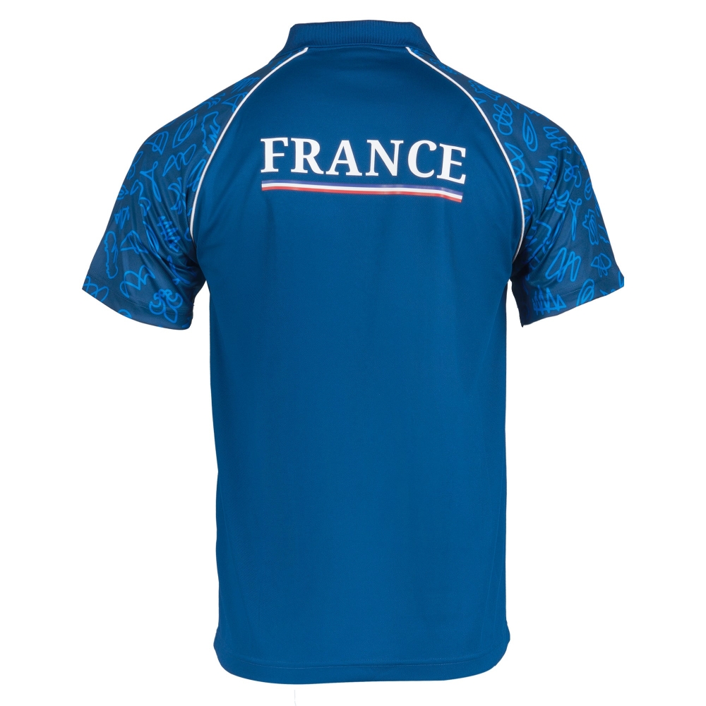 Rugby World Cup 2023 France Polo - Navy