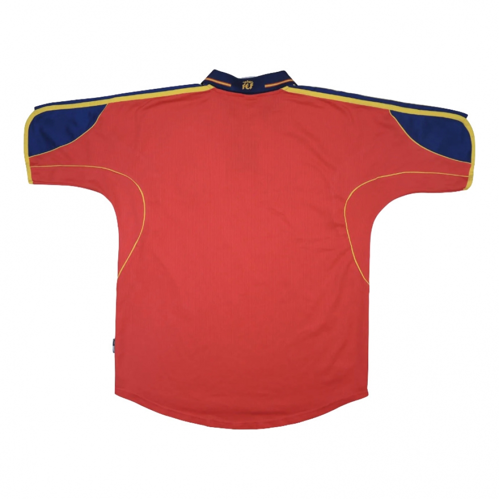 Spain 1999-02 Home Shirt ((Excellent) S)