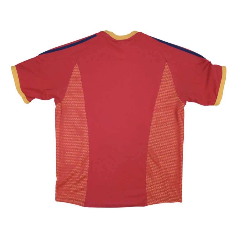 Spain 2002-04 Home Shirt ((Good) XL)