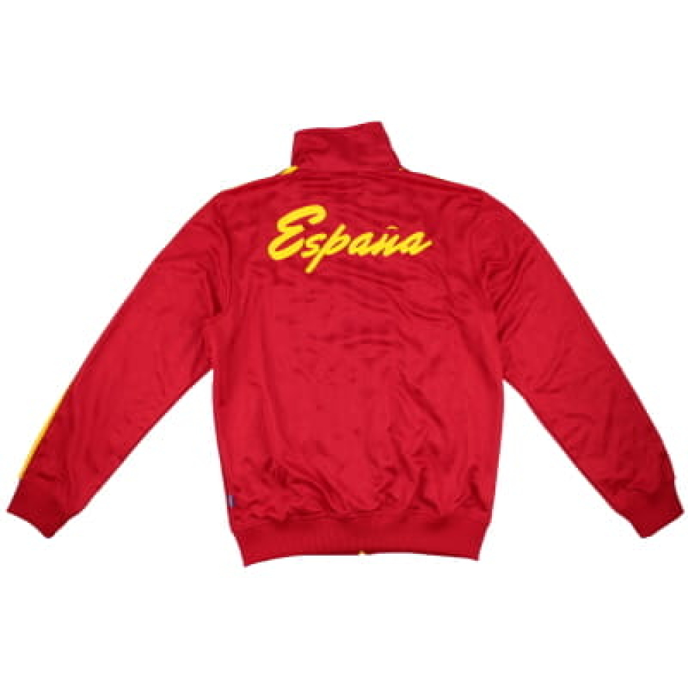 Spain 2010-11 Adidas Tracksuit Top (M) (Excellent)