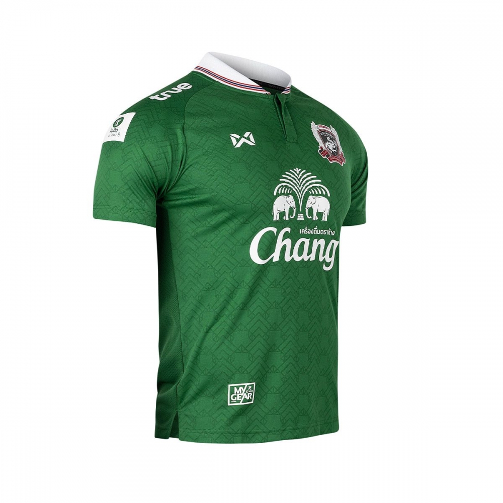 2020 Suphanburi FC Warrior Elephant Away Green Shirt