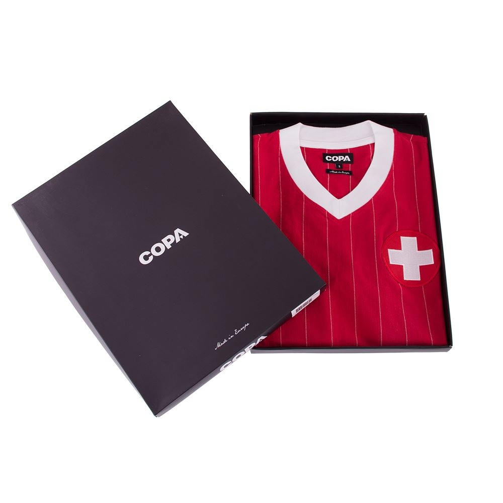 Switzerland 1982 Retro Football Shirt