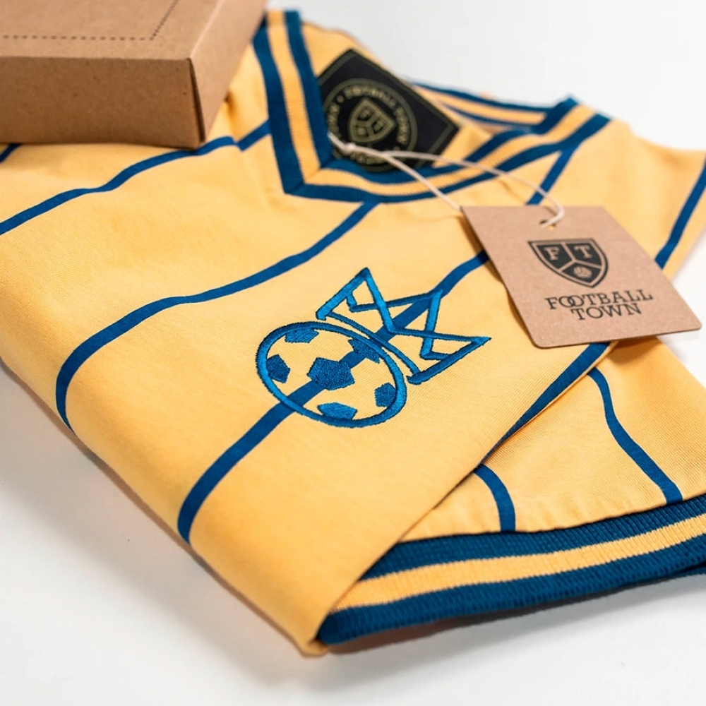 Vintage Ukraine Tryzub Soccer Shirt