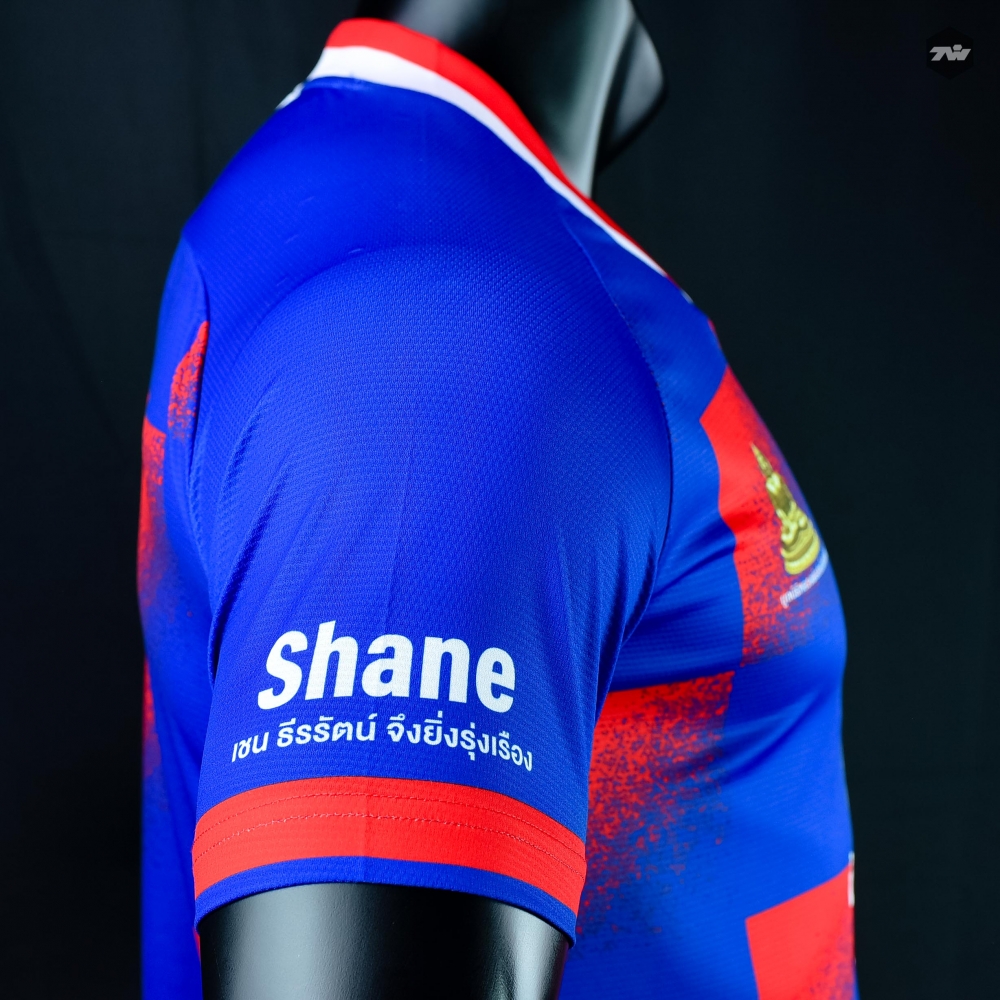 2021 Saraburi United Blue/Red Player Shirt