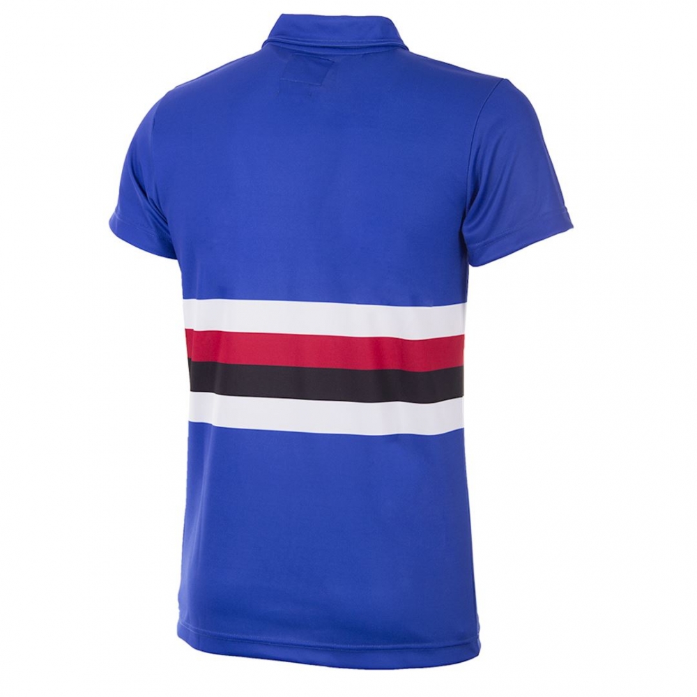 U. C. Sampdoria 1991 - 92 Retro Football Shirt (MANCINI 10)