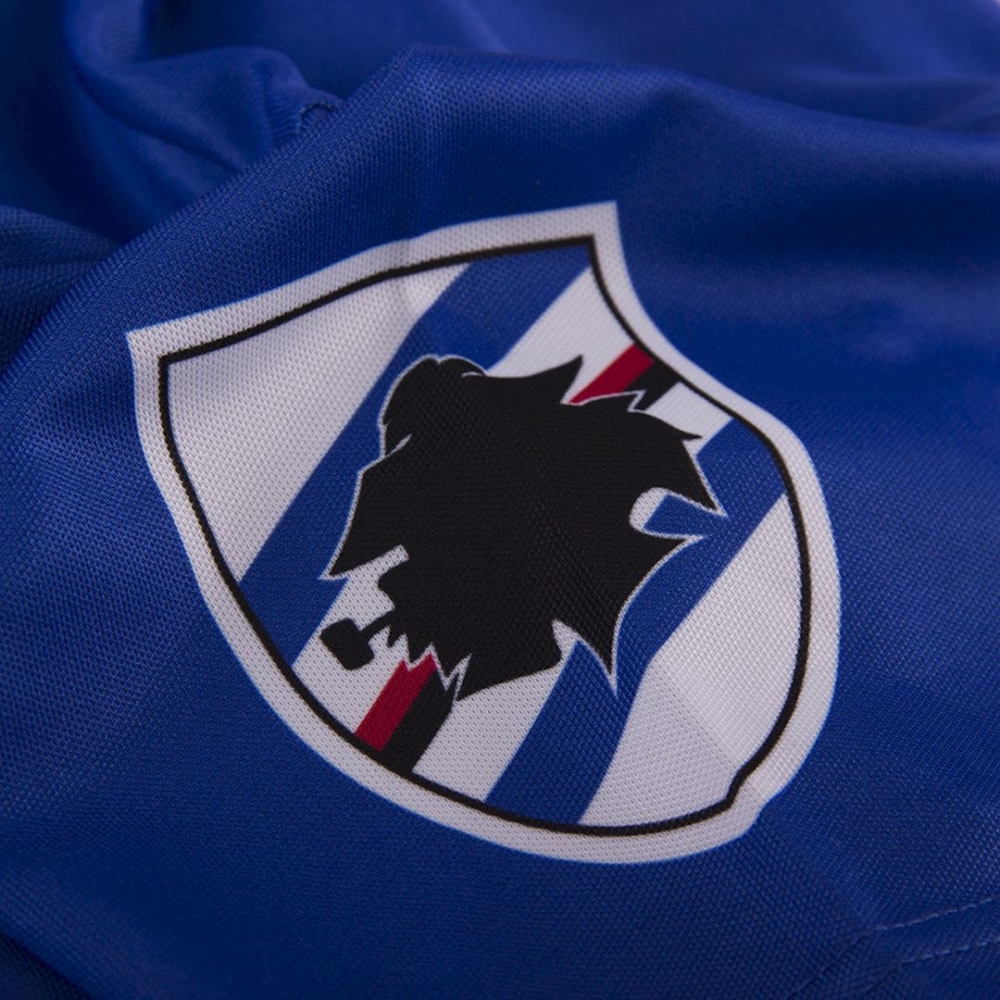 U. C. Sampdoria 1991 - 92 Retro Football Shirt (Your Name)