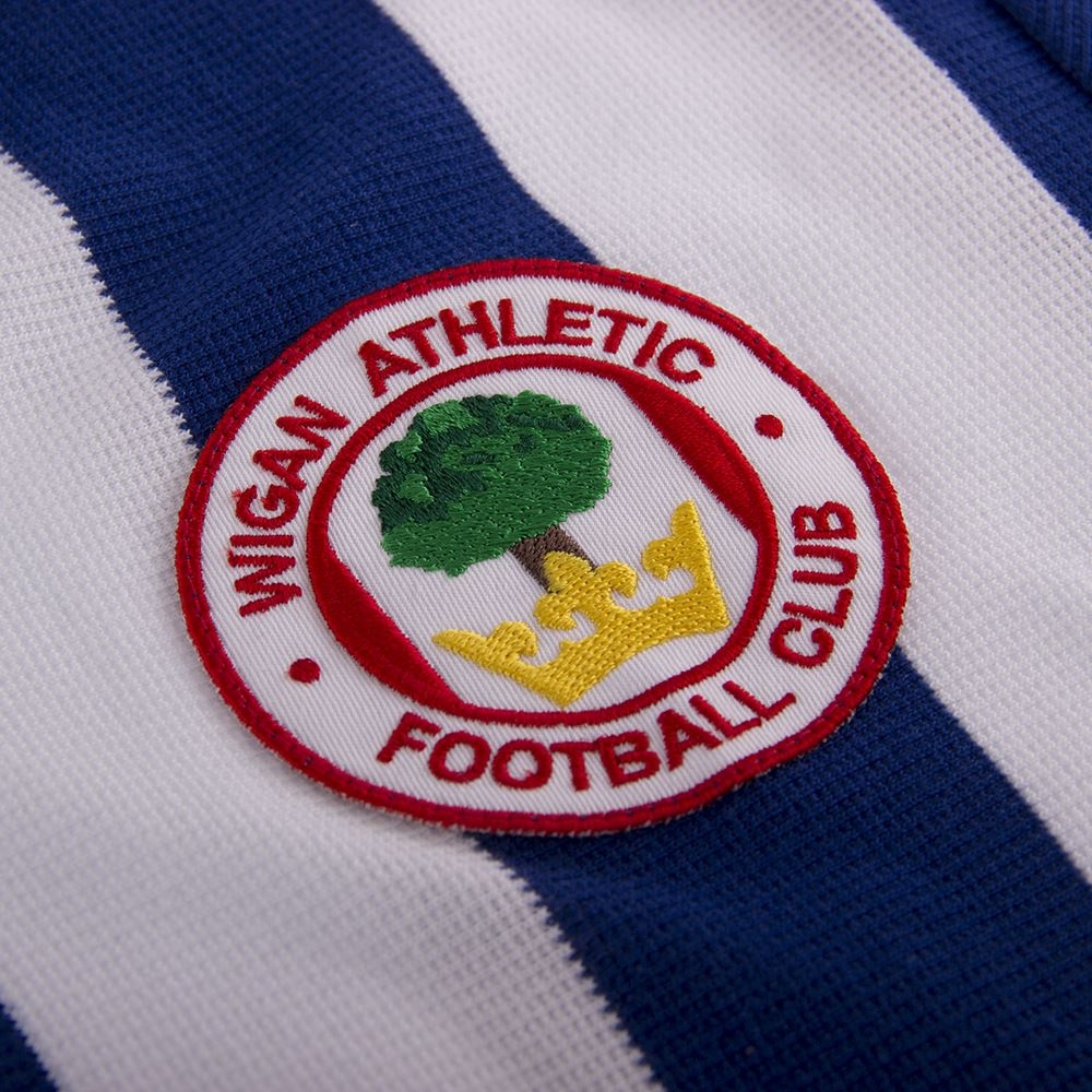 Wigan Athletic FC 1980 - 81 Retro Football Shirt