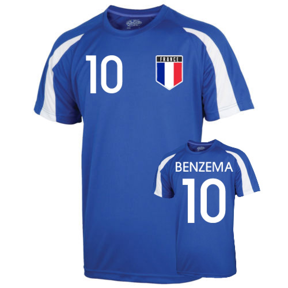 France Sports Training Jersey (benzema 10) - Kids