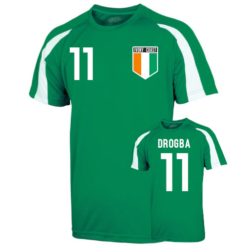 Ivory Coast Sports Training Jersey (drogba 11)