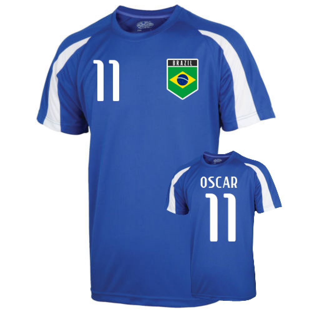 Brazil Sports Training Jersey (oscar 11) - Kids