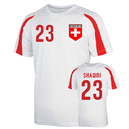 Switzerland Sports Training Jersey (shaqiri 23)