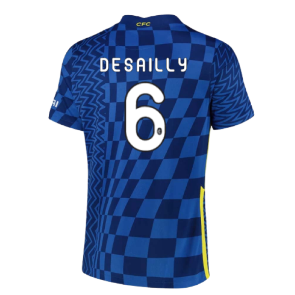2021-2022 Chelsea Home Shirt (DESAILLY 6)