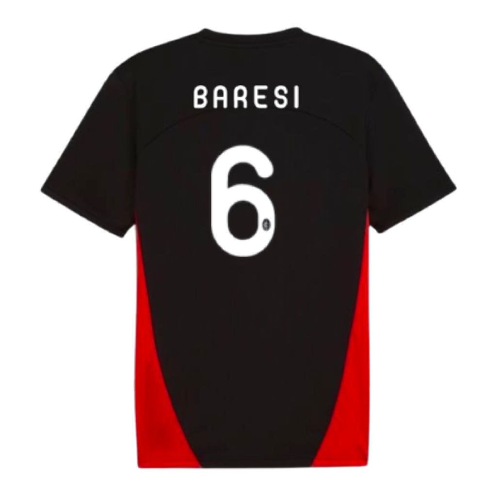 2024-2025 AC Milan Training Shirt (Black) (Baresi 6)