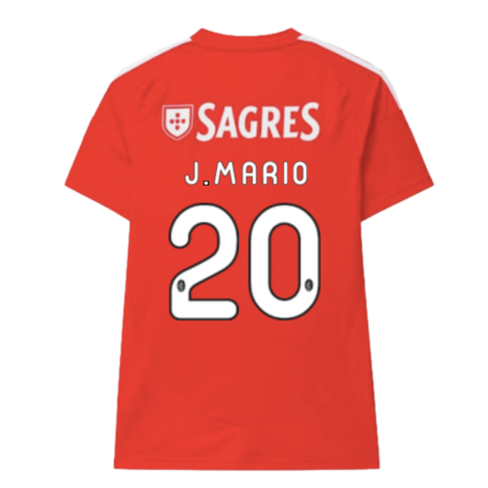 2024-2025 Benfica Home Shirt (Kids) (J.Mario 20)