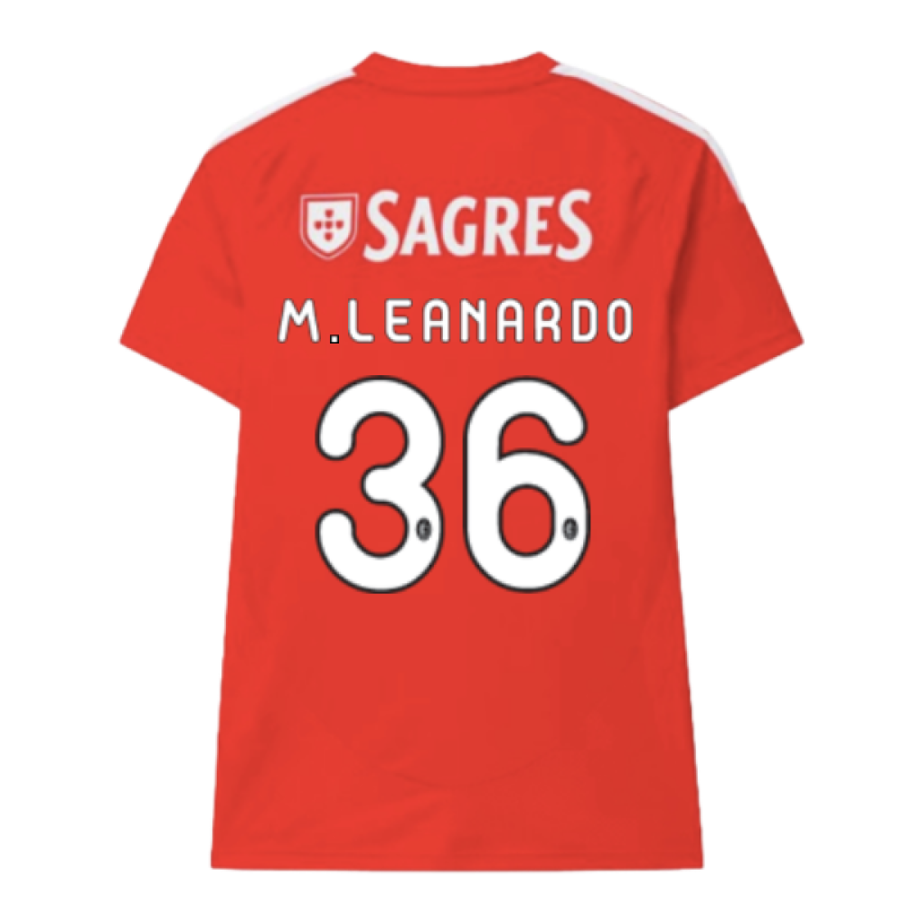 2024-2025 Benfica Home Shirt (Kids) (M.Leanardo 36)