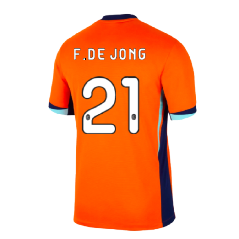 2024-2025 Netherlands Home Shirt (F.De Jong 21)