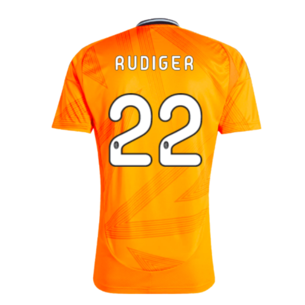 2024-2025 Real Madrid Away Shirt (Rudiger 22)