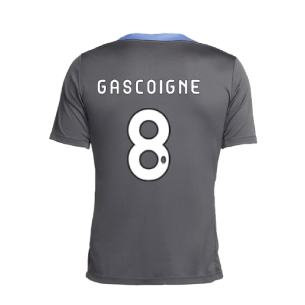 2024-2025 Tottenham Dri-Fit Strike Training Shirt (Dark Grey) (Gascoigne 8)