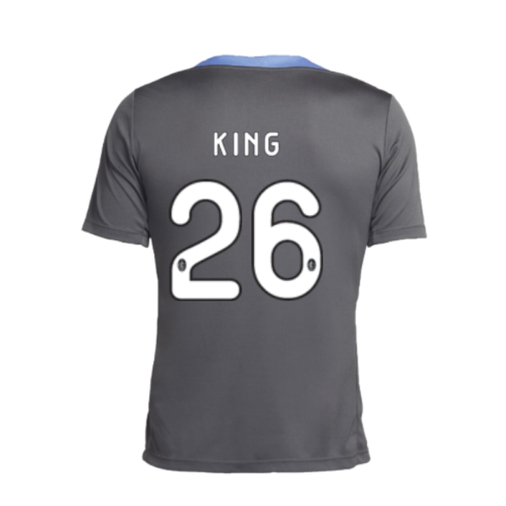 2024-2025 Tottenham Dri-Fit Strike Training Shirt (Dark Grey) (King 26)