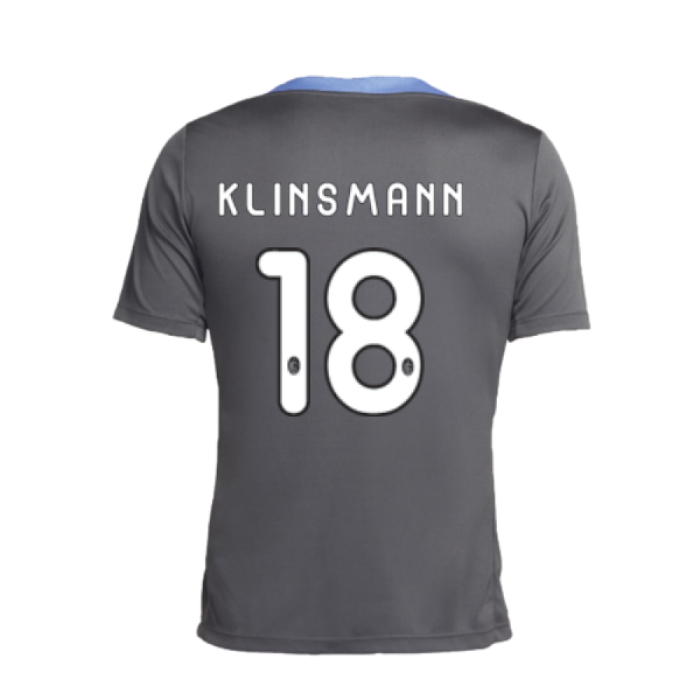 2024-2025 Tottenham Dri-Fit Strike Training Shirt (Dark Grey) (Klinsmann 18)