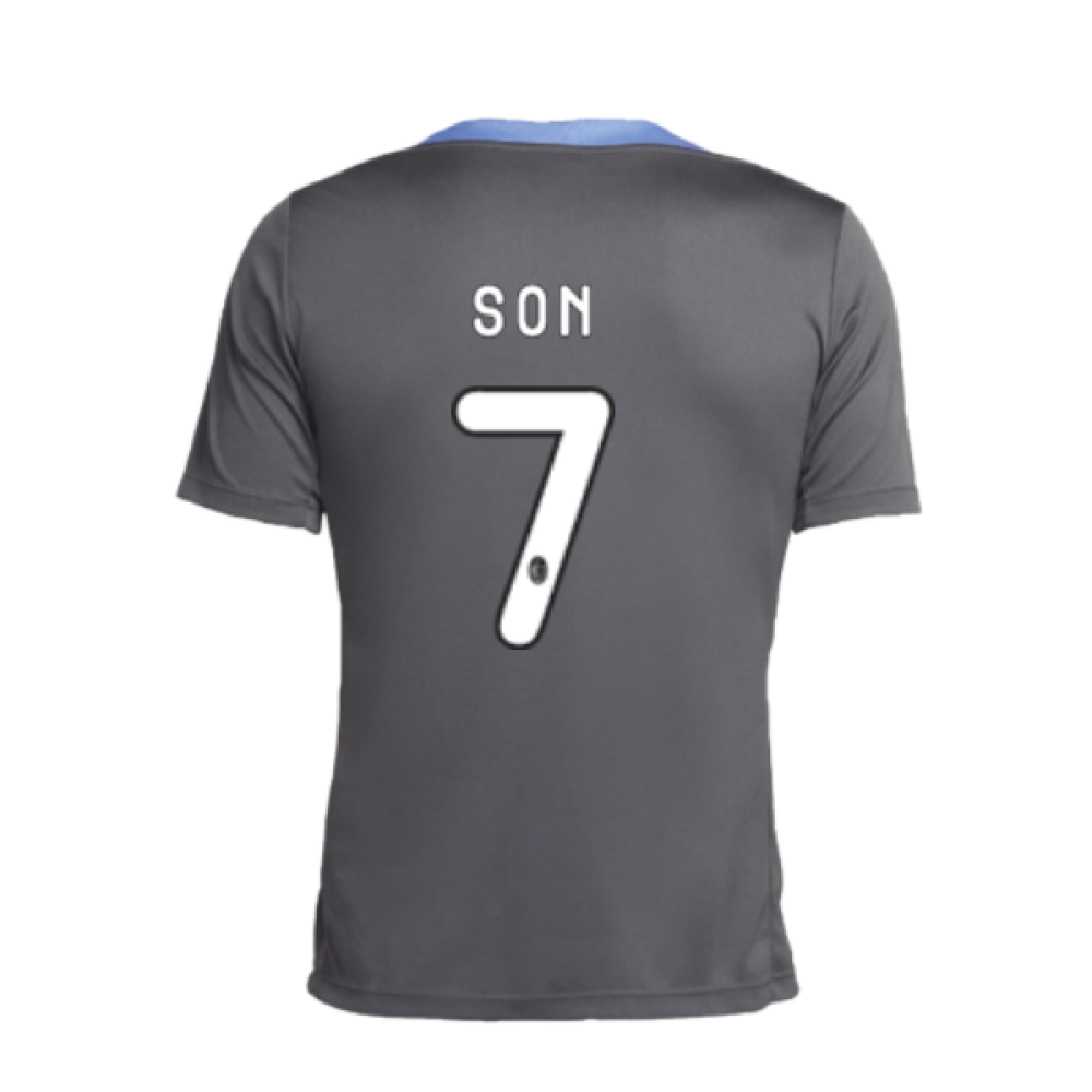 2024-2025 Tottenham Dri-Fit Strike Training Shirt (Dark Grey) (Son 7)