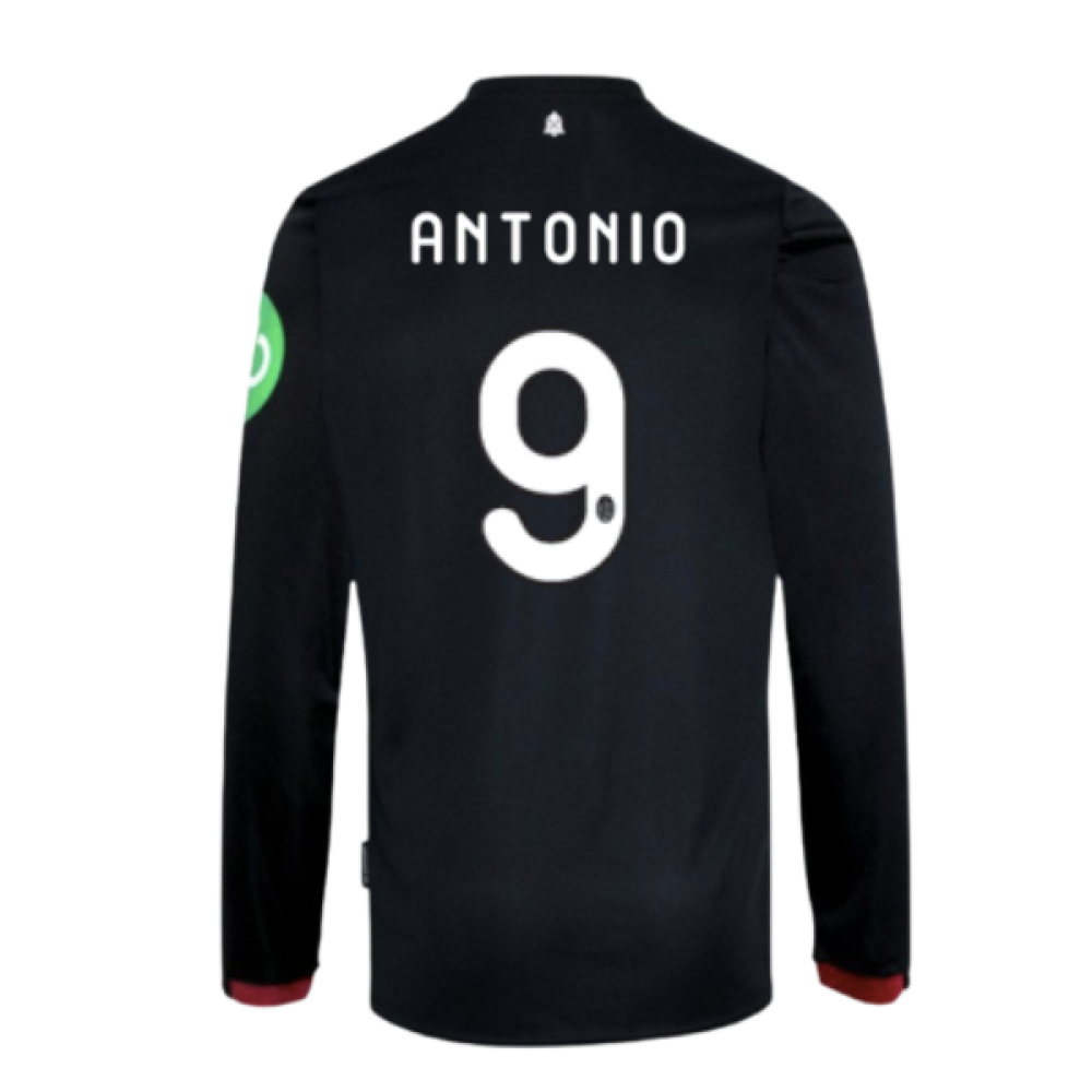 2024-2025 West Ham Long Sleeve Away Shirt (Kids) (Antonio 9)