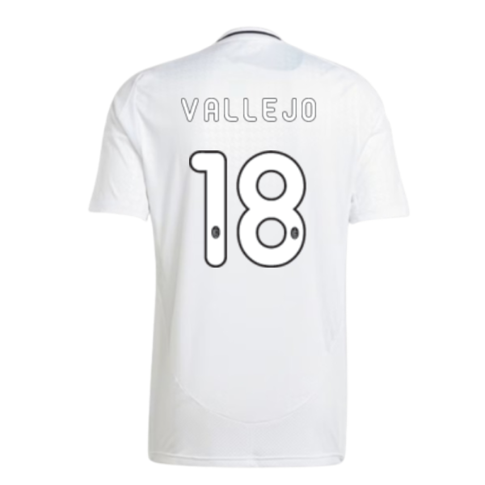 Real Madrid Home Jersey 2024-2025 (Vallejo 18)