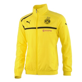 2012-13 Borussia Dortmund Woven Jacket (Yellow)