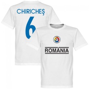 Romania Chiriches 6 Team T-Shirt - White