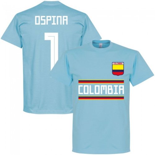 Colombia Ospina 1 Team GK T-shirt - Sky