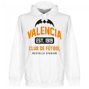 Valencia Established Kids Hoodie - White Valencia Established Kids Hoodie - White