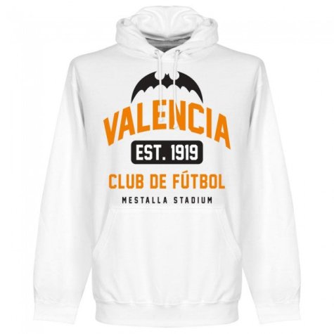 Valencia Established Kids Hoodie - White