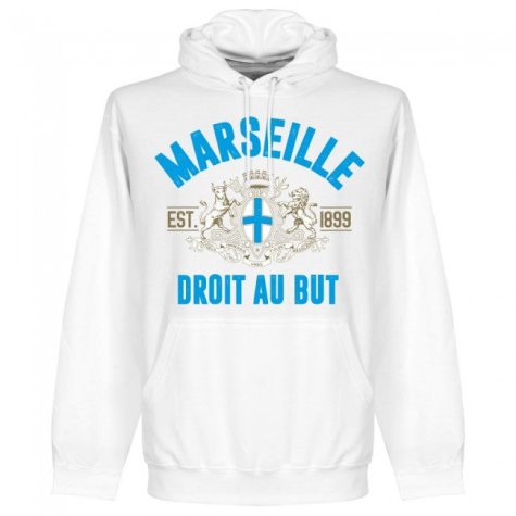 Marseille Established Kids Hoodie - White