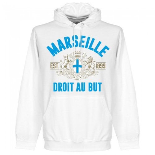 Marseille Established Kids Hoodie - White