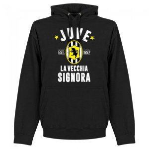 Juve Established Hoodie - Black Juve Established Hoodie - Black