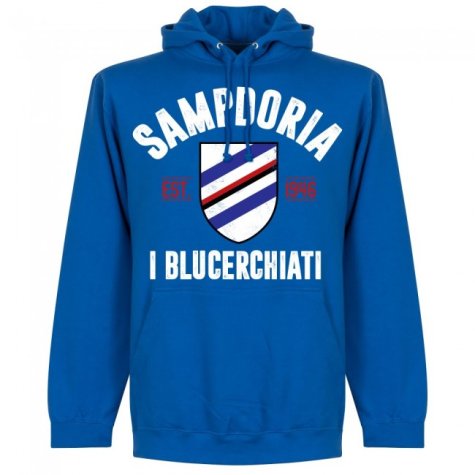 Sampdoria Established Hoodie - Royal