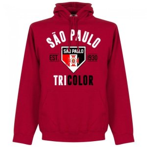 Sao Paulo Established Hoodie - Red Sao Paulo Established Hoodie - Red