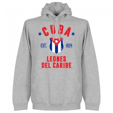 Cuba Established Hoodie - Grey