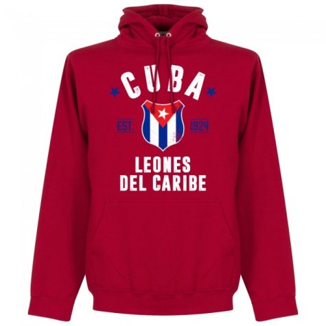 Cuba Established Hoodie - Red