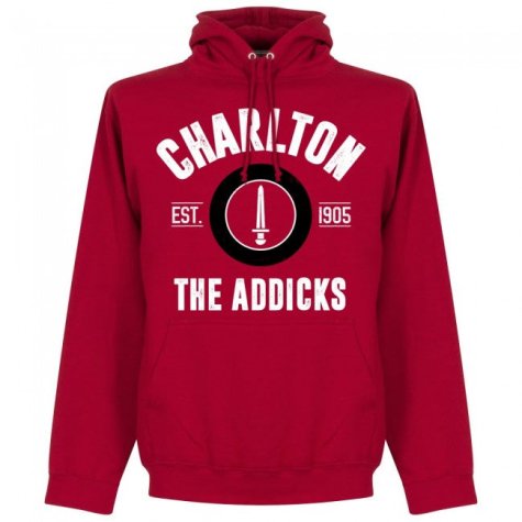 Charlton The Addicks Established Hoodie - Red