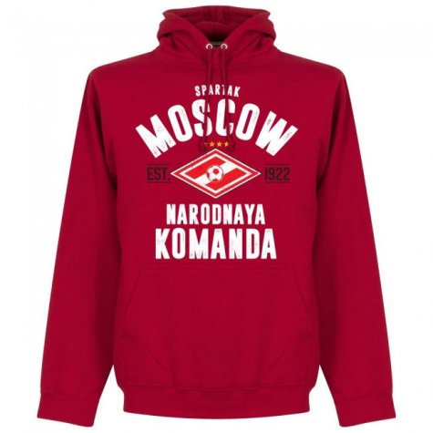 Spartak Moscow Established Hoodie - Red