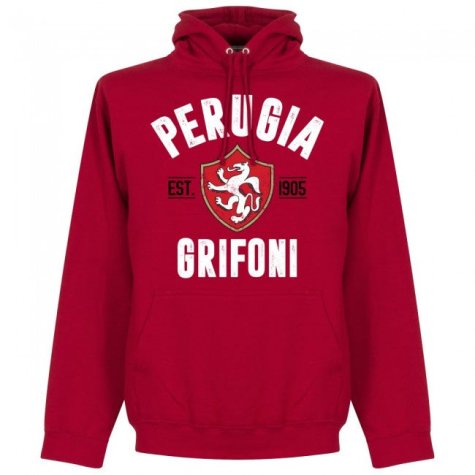 Perugia Established Hoodie - Red