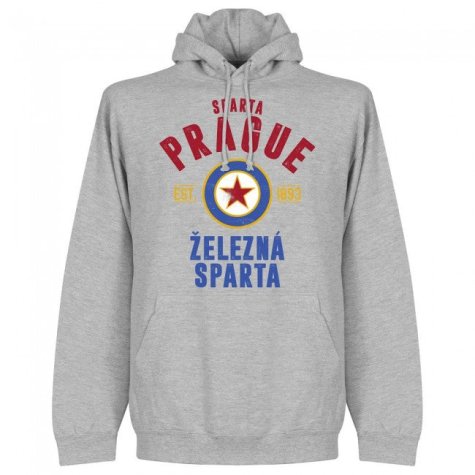 Sparta Prague Established Hoodie - Grey