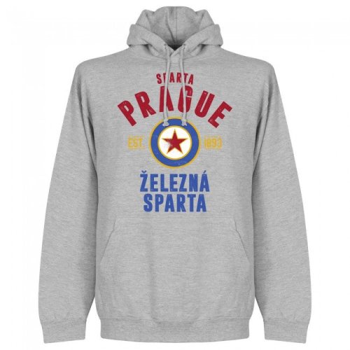 Sparta Prague Established Hoodie - Grey