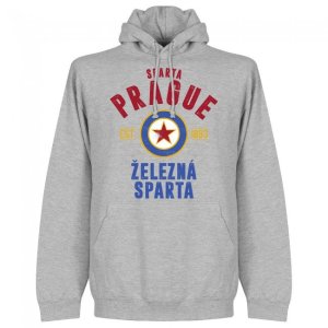 Sparta Prague Established Hoodie - Grey