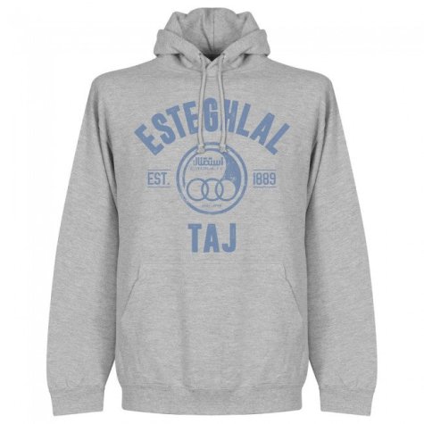 Esteghlal Established Hoodie - Grey