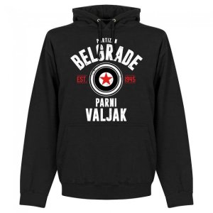 Partizan Belgrade Established Hoodie - Black